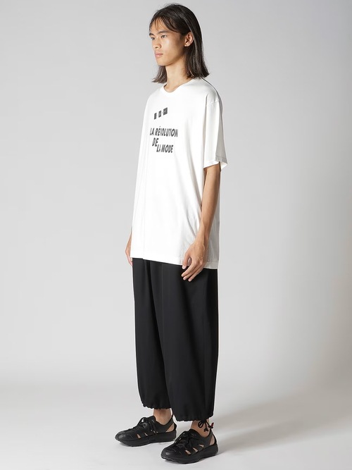 Yohji Yamamoto���襦����ޥ��/30/������ŷ����Ⱦµ�ץ���T�����C/OFF WHITE