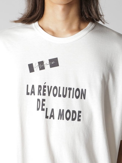 Yohji Yamamoto���襦����ޥ��/30/������ŷ����Ⱦµ�ץ���T�����C/OFF WHITE