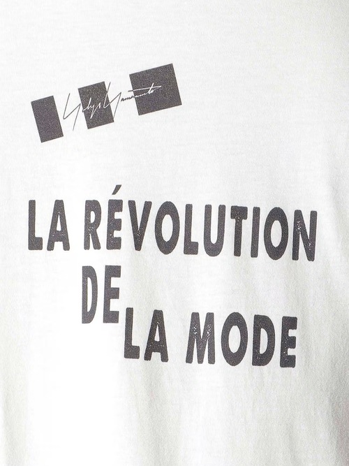 Yohji Yamamoto���襦����ޥ��/30/������ŷ����Ⱦµ�ץ���T�����C/OFF WHITE