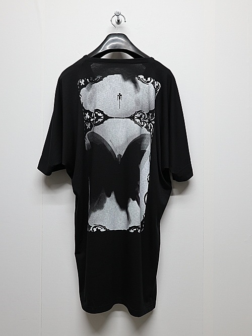 (ͽ���ʡ�4��5������ͽ��/kiryuyrik������奦����奦/BEATENJIKU KIMONO Sleeve-T/Black