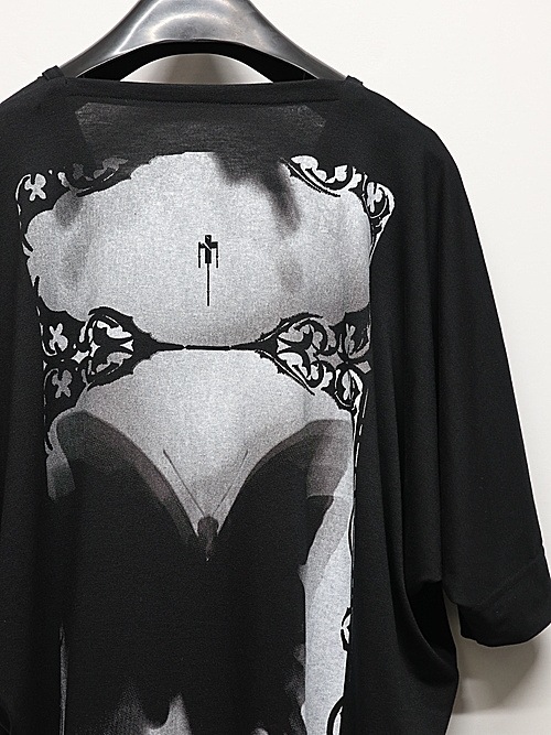 (ͽ���ʡ�4��5������ͽ��/kiryuyrik������奦����奦/BEATENJIKU KIMONO Sleeve-T/Black