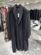 (ͽ���ʡ�9������10������ͽ��/kiryuyrik������奦����奦/Taffeta Drape Chester Coat/Black