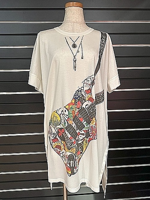 �㴰���THE ONENESS�������ͥ�/Viscose x OrganigCotton Jersey LooseDolmanT-Shirts/WHT