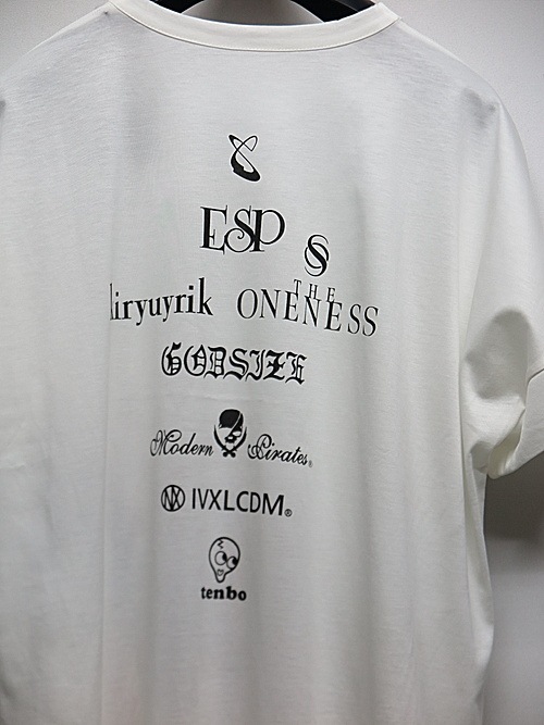 �㴰���THE ONENESS�������ͥ�/Viscose x OrganigCotton Jersey LooseDolmanT-Shirts/WHT