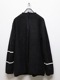 �㴰���nude:masahiko maruyama ���̡���:�ޥ��ҥ��ޥ���/5GG Cotton/Mohair Jersey Knit 5GG KNIT ZIP UP CARDIGAN/Black