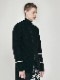 �㴰���nude:masahiko maruyama ���̡���:�ޥ��ҥ��ޥ���/5GG Cotton/Mohair Jersey Knit 5GG KNIT ZIP UP CARDIGAN/Black