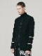 �㴰���nude:masahiko maruyama ���̡���:�ޥ��ҥ��ޥ���/5GG Cotton/Mohair Jersey Knit 5GG KNIT ZIP UP CARDIGAN/Black