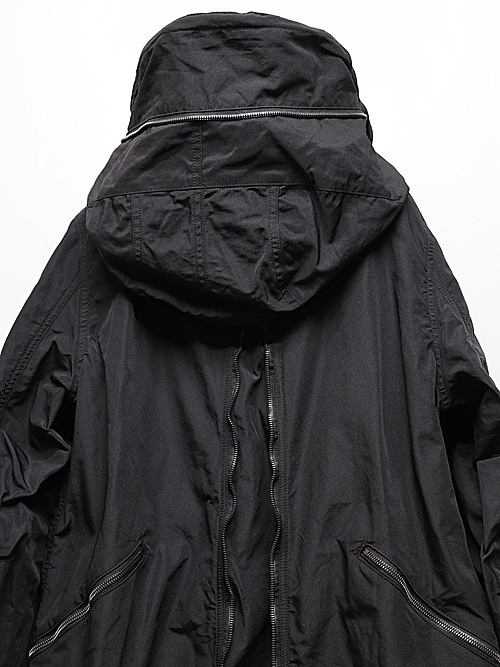 nude:masahiko maruyama ̡:ޥҥޥ/Movekeeoer Fabric MULTIZIP MILITARY PARKA COAT/Black