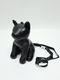 Maison MIHARA YASUHIRO��SHEEP SKIN��DOLLS CAT MINIMINI BAG/BLK