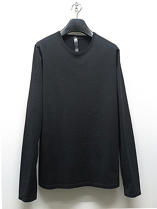 wjk֥른/basic crew-neck L/S/black