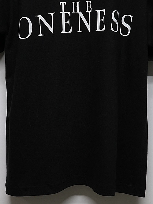 �㴰���THE ONENESS�������ͥ�/Organic Cotton Jersey T-Shirts/Black