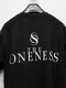 �㴰���THE ONENESS�������ͥ�/Organic Cotton Jersey T-Shirts/Black