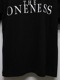�㴰���THE ONENESS�������ͥ�/Organic Cotton Jersey T-Shirts/Black