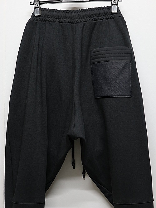 RIPVANWINKLEåץ󥦥󥯥/ܥСҡ LIGHT SARROUEL JERSEY PANTS/C.BLACK  BLACK