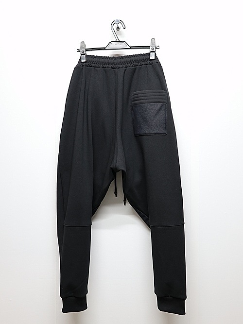 RIPVANWINKLEåץ󥦥󥯥/ܥСҡ LIGHT SARROUEL JERSEY PANTS/C.BLACK  BLACK