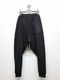 RIPVANWINKLEåץ󥦥󥯥/ܥСҡ LIGHT SARROUEL JERSEY PANTS/C.BLACK  BLACK