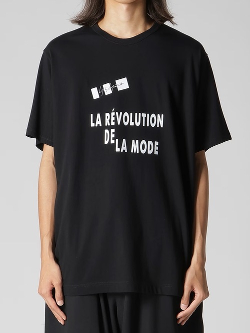 Yohji Yamamoto���襦����ޥ��/30/������ŷ����Ⱦµ�ץ���T�����G/BLACK