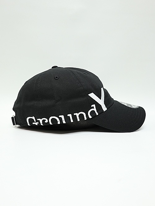 Ground Y�����饦��ɥ磻/NEWERA 920CS GY SIDE LOGO BLK/BLACK