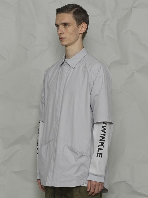 RIPVANWINKLE����åץ����󥦥��󥯥�/�ϥ��ѥ���㡼�� PRINT L/S/GREIGE