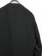 ATTACHMENT�������å�����/PE STRETCH DOUBLE CLOTH COLLARLESS JACKET/BLACK