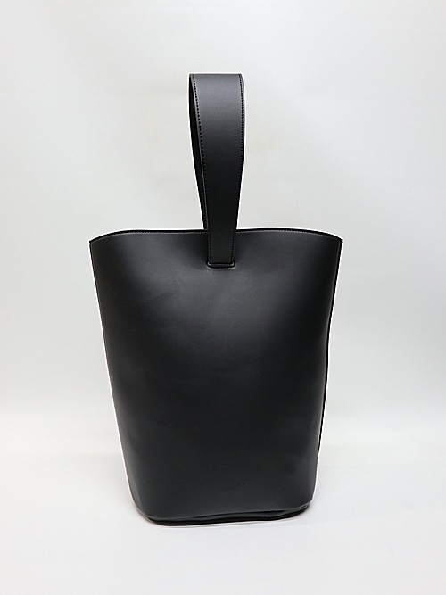 Ground Y饦ɥ磻/ARTIFICIAL LEATHER BUCKET TOTE/BLK