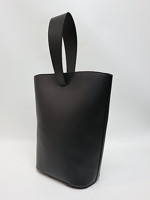 SALE30%OFF/Ground Y饦ɥ磻/ARTIFICIAL LEATHER BUCKET TOTE/BLK.