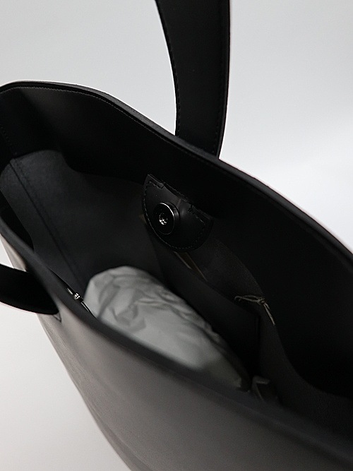 SALE30%OFF/Ground Y饦ɥ磻/ARTIFICIAL LEATHER BUCKET TOTE/BLK.