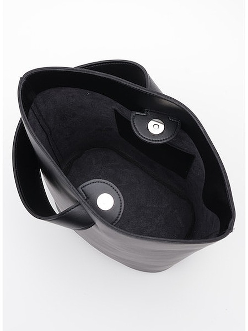 SALE30%OFF/Ground Y饦ɥ磻/ARTIFICIAL LEATHER BUCKET TOTE/BLK.