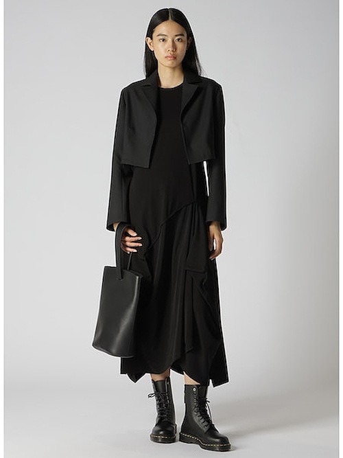 SALE30%OFF/Ground Y饦ɥ磻/ARTIFICIAL LEATHER BUCKET TOTE/BLK.