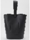 SALE30%OFF/Ground Y饦ɥ磻/ARTIFICIAL LEATHER BUCKET TOTE/BLK.