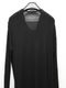 JULIUSꥦ/TEXTURE JERSEY CUT & SEWN4/BLACK