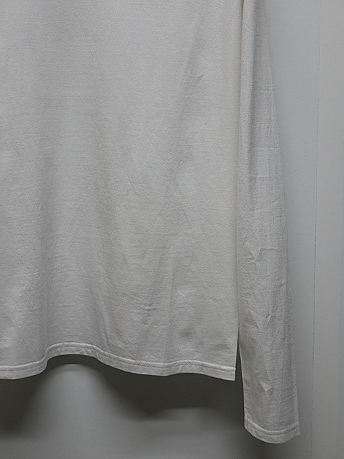 wjk֥른/basic V-neck L/S/white