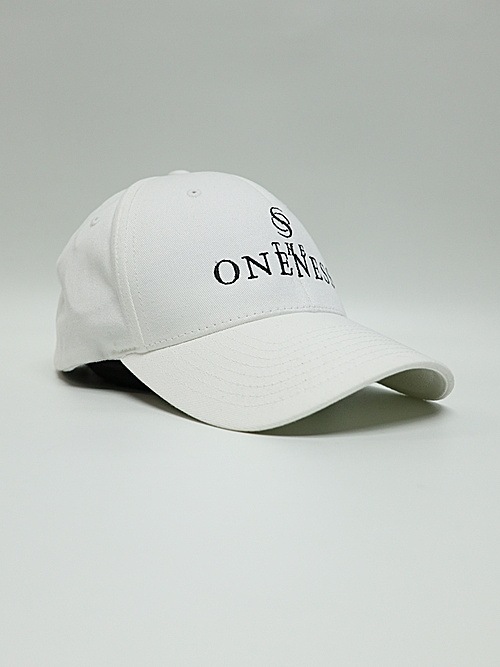 �㴰���THE ONENESS�������ͥ�/Organic Cotton Cap/White