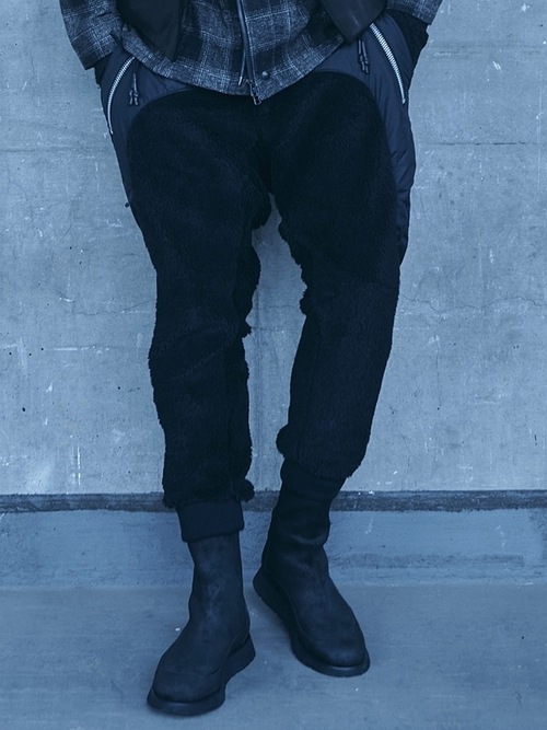 RIPVANWINKLEåץ󥦥󥯥/ȥʥܥ㡼  ƥ COMBINATION BOA JERSEY PANTS/BLACK