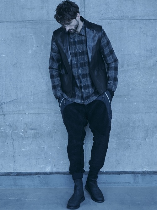 RIPVANWINKLEåץ󥦥󥯥/ȥʥܥ㡼  ƥ COMBINATION BOA JERSEY PANTS/BLACK