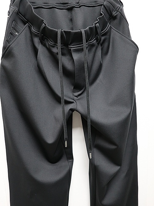 RESOUND CLOTHINGꥵɥ/SEMIWAIDE CHRIS EASY WIDE TUCK PANTS/BLACK
