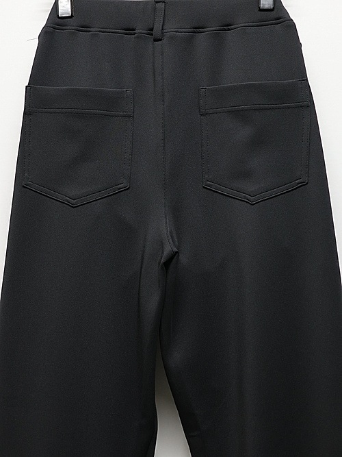 RESOUND CLOTHINGꥵɥ/SEMIWAIDE CHRIS EASY WIDE TUCK PANTS/BLACK