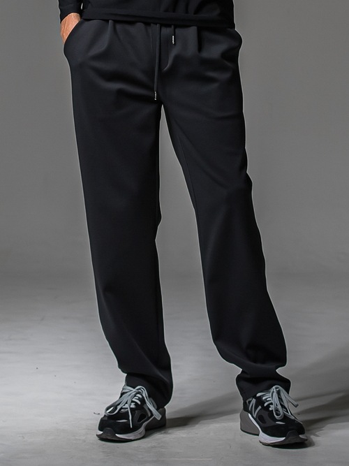 RESOUND CLOTHINGꥵɥ/SEMIWAIDE CHRIS EASY WIDE TUCK PANTS/BLACK