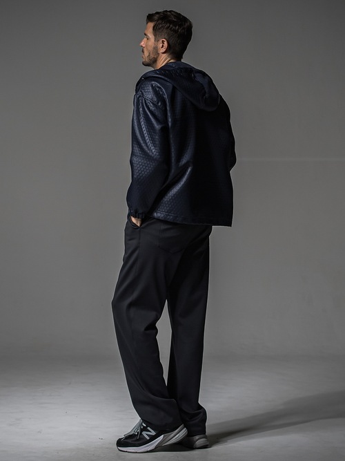 RESOUND CLOTHINGꥵɥ/SEMIWAIDE CHRIS EASY WIDE TUCK PANTS/BLACK