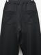 RESOUND CLOTHINGꥵɥ/SEMIWAIDE CHRIS EASY WIDE TUCK PANTS/BLACK