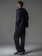 RESOUND CLOTHINGꥵɥ/SEMIWAIDE CHRIS EASY WIDE TUCK PANTS/BLACK