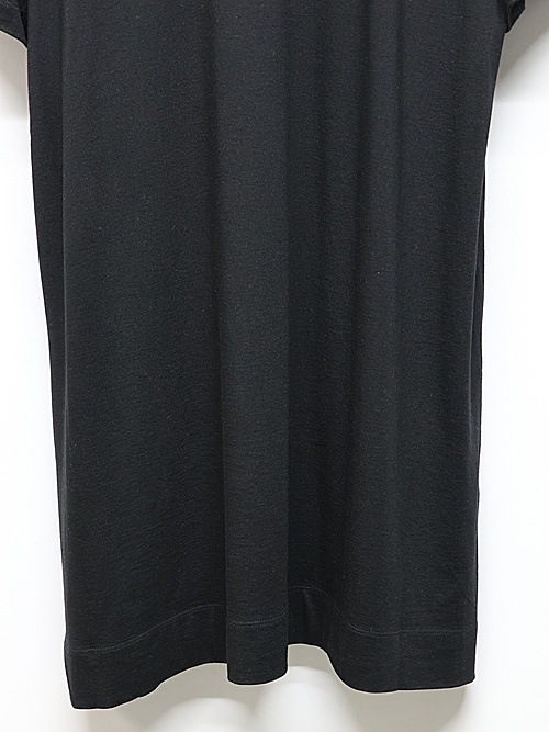 JULIUS����ꥦ��/COTTON/MODAL JERSEY CUT & SEWN2/BLACK