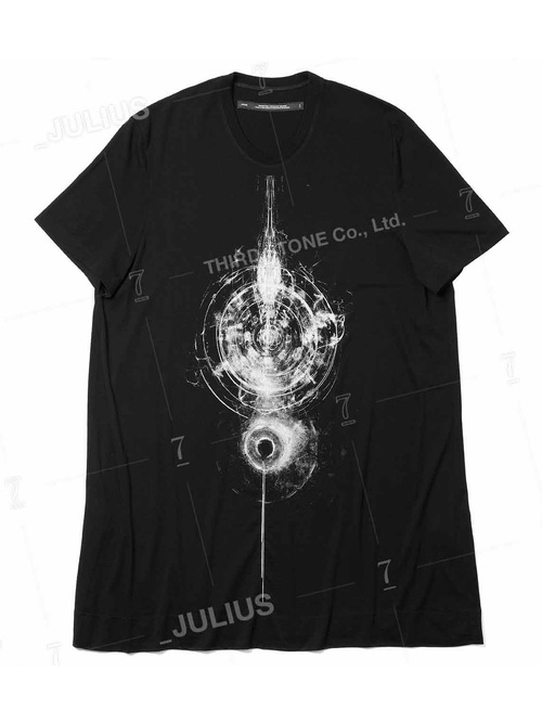 (ͽ����)1��2������ͽ��/JULIUS����ꥦ��/COTTON/MODAL JERSEY CUT & SEWN2/BLACK