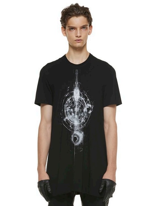 (ͽ����)1��2������ͽ��/JULIUS����ꥦ��/COTTON/MODAL JERSEY CUT & SEWN2/BLACK