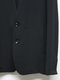 ATTACHMENT�������å�����/PE STRETCH DOUBLE CLOTH COLLARLESS JKT/BLACK