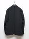 ATTACHMENT�������å�����/PE STRETCH DOUBLE CLOTH COLLARLESS JKT/BLACK