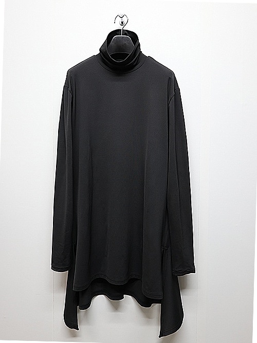 �㴰���THE ONENESS�������ͥ�/ECO BEATENJIKU High Neck Flare PullOver/Black
