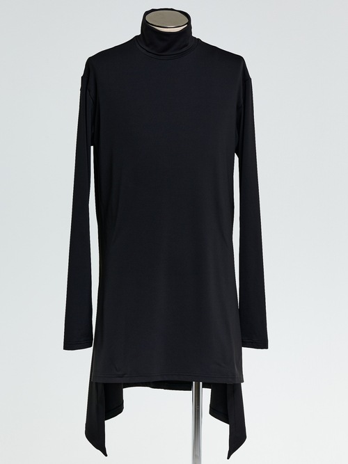 �㴰���THE ONENESS�������ͥ�/ECO BEATENJIKU High Neck Flare PullOver/Black