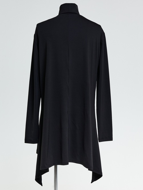 �㴰���THE ONENESS�������ͥ�/ECO BEATENJIKU High Neck Flare PullOver/Black