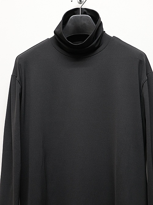 �㴰���THE ONENESS�������ͥ�/ECO BEATENJIKU High Neck Flare PullOver/Black
